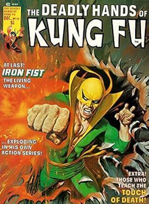 cover of deadly hands of kung fu #19