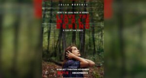 Leave the World Behind movie poster