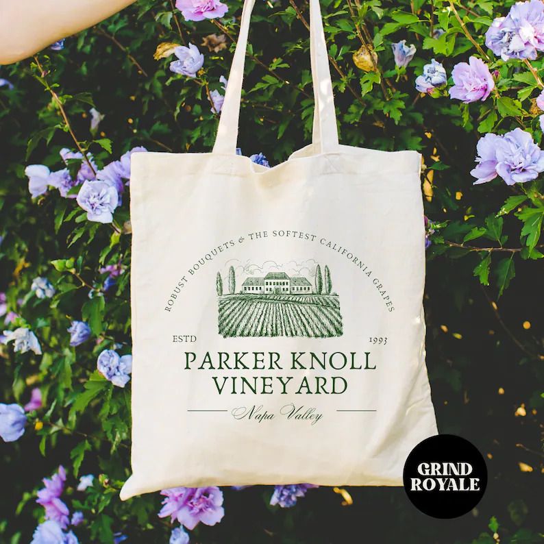 Parker Knoll Vineyard tote bag