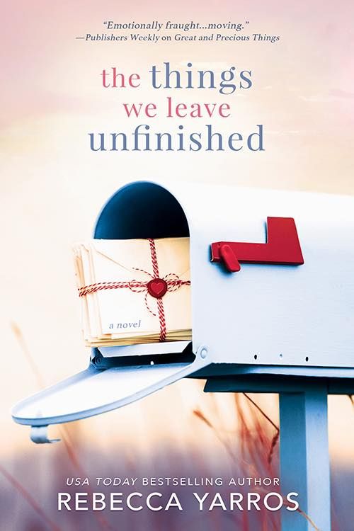 Book Cover for The Things We Leave Unfinished