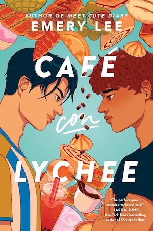 Cafe Con Lychee by Emery Lee book cover