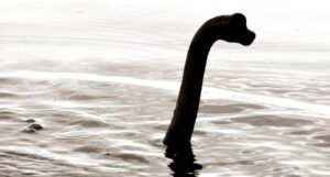 imagined image of the loch ness monster