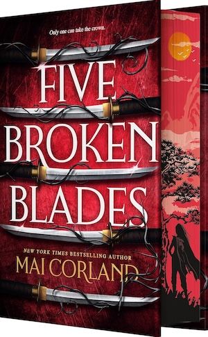 Five Broken Blades by Mai Coreland book cover