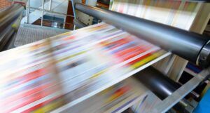 image of a printing press