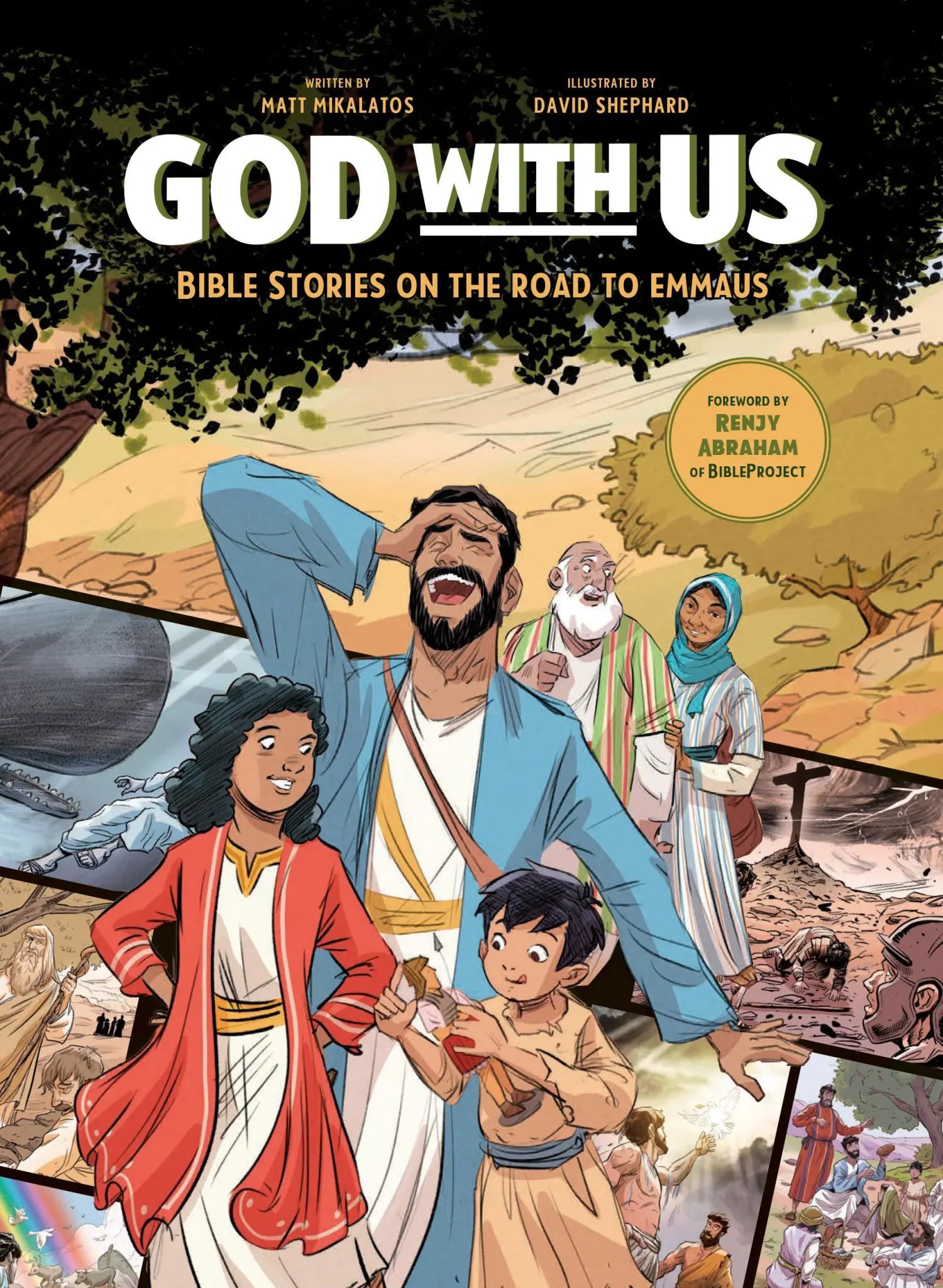 Cover of book, God with Us by Matt Mikalatos 