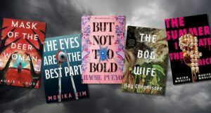 monstrous women in horror cover collage