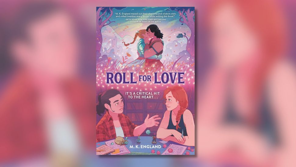 Cover of book, Roll for Love by M.K. England