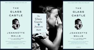 glass castle book cover triptych