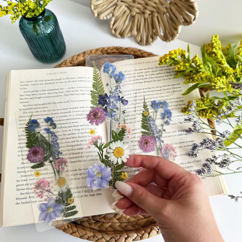 wildflower bookmark