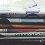 image of a stack of newspapers