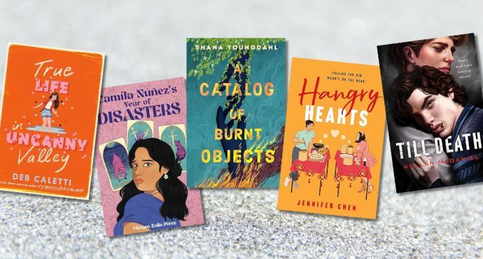 new ya books cover collage for march 18, 2025