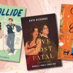 a collage of romance covers
