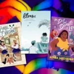 queer ya foodie books cover collage