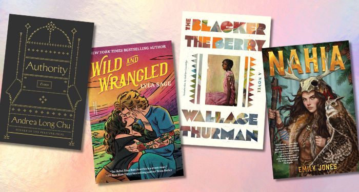 4 book collage 