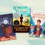a collage of middle grade novels in verse