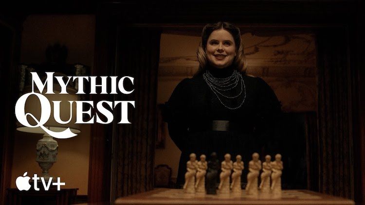 promo for Mythic Quest s4e4 with Joe cosplaying And Then There Were None