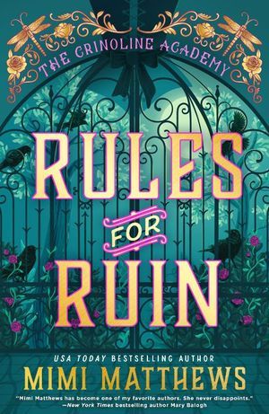 cover of Rules for Ruin by Mimi Matthews