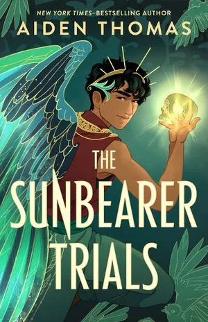 The Sunbearer Trials by Aiden Thomas Book Cover