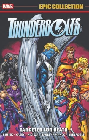 Thunderbolts Targeted for Death cover