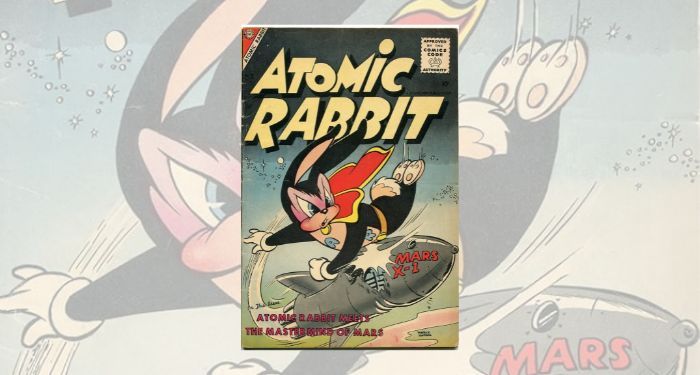 atomic rabbit comic cover