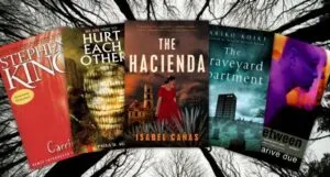 collage of best debut horror novels
