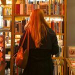 someone browsing at a bookstore