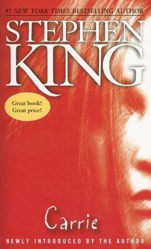 Carrie by Stephen King Book Cover