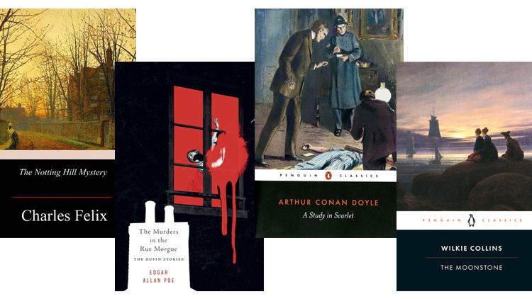 classic mystery book covers