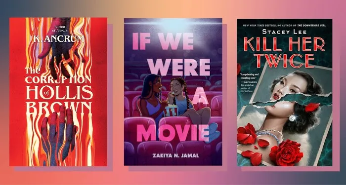 three new YA covers