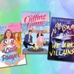 covers of five new and upcoming queer YA books