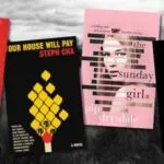 covers of four revenge thrillers