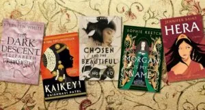 a collage of SFF and horror covers