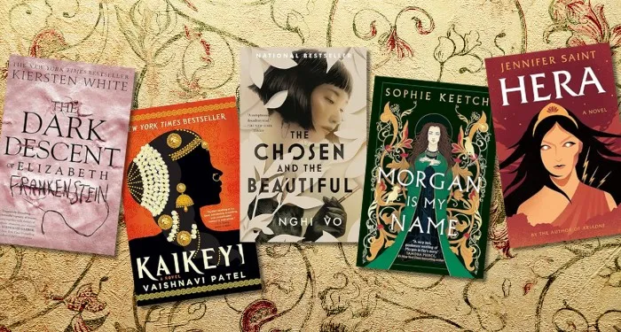 a collage of SFF and horror covers