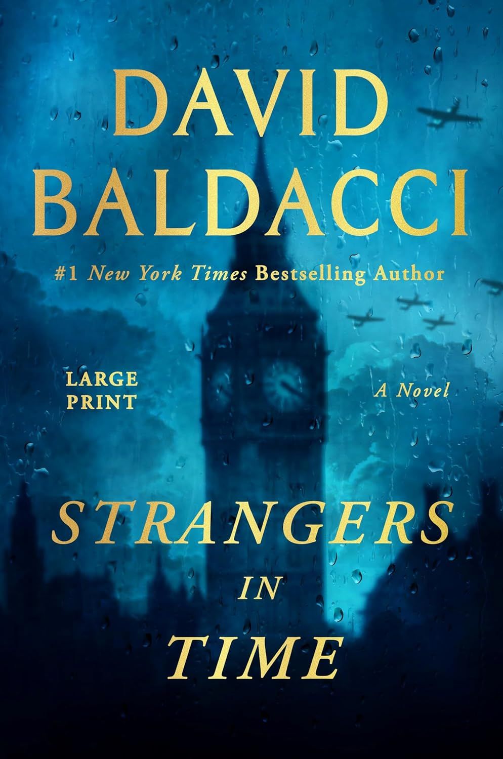 cover of strangers in time by david baldacci