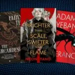 a collage of SFF book covers