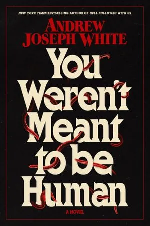 you weren't meant to be human book cover