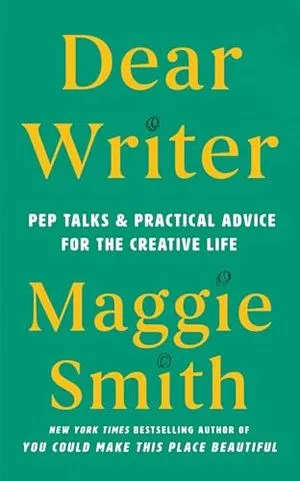 a graphic of the cover of Dear Writer