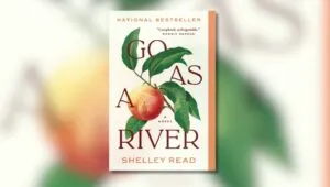 Cover of book, GO AS A RIVER by Shelley Read