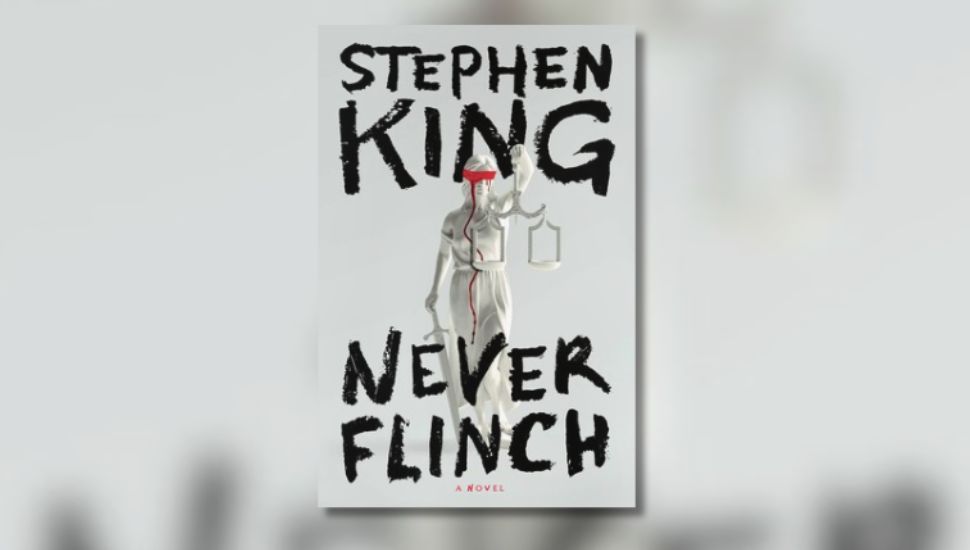Book cover of Never Flinch By Stephen King