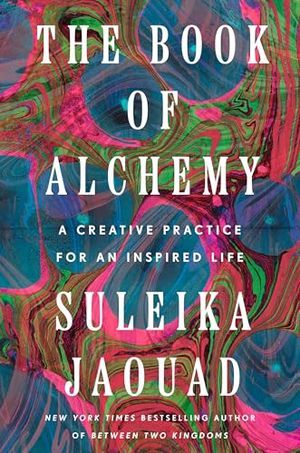 a graphic of the cover of The Book of Alchemy