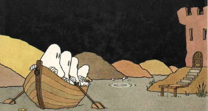 partial cover of The Ghosts' Trip to Loch Ness