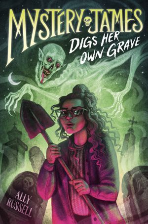 mystery james digs her own grave book cover