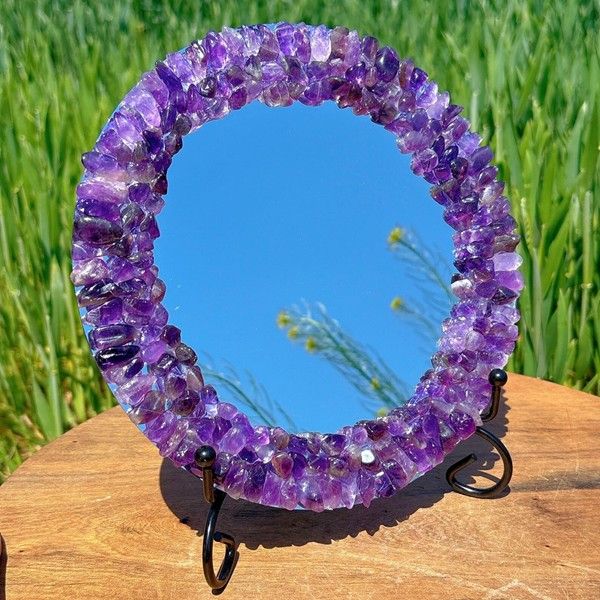 natural quartz mirror