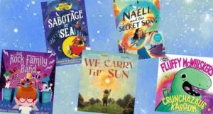 five covers of picture and middle grade books out in June 2025