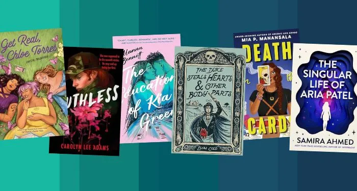 new ya book releases cover collage for may 14, 2025