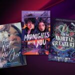 covers of five new YA books by AANHPI authors