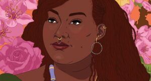 partial cover of Her Own Happiness by Eden Appiah-Kubi