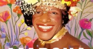 partial cover of Marsha The Joy and Defiance of Marsha P. Johnson by Tourmaline