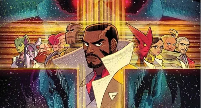 partial cover of Outer Darkness by Afu Chan, John Layman
