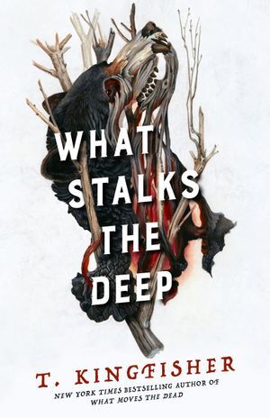 Covers the image of what tracks the deep of T. Kingfisher, a short story of horror